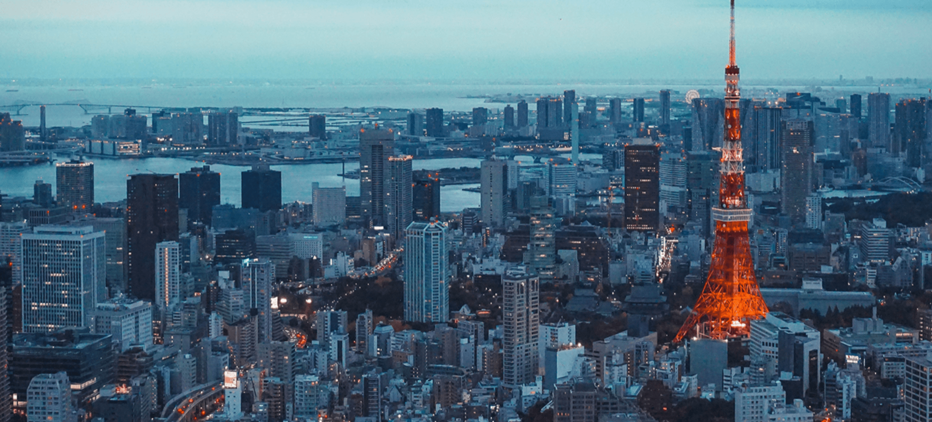 Skyline of Tokyo